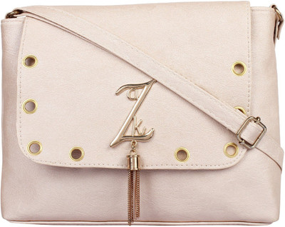 

Govind Women Casual Beige PU Sling Bag