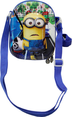 

Toys Factory Boys Casual Blue, Yellow Rexine Sling Bag