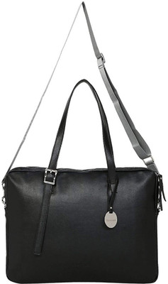 

Fastrack Women Casual Black Leatherette Shoulder Bag