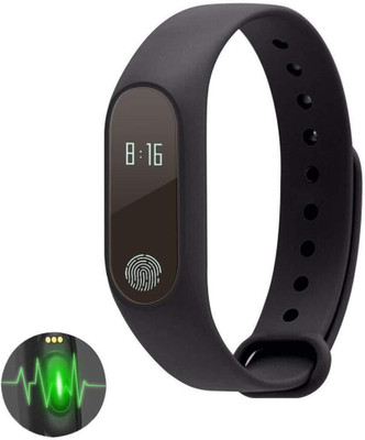 

RHONNIUM ® M2 Bluetooth Smartband Wristband IP67 Waterproof Smartwatch Wristwatch Pedometer Fitness Activity Tracker Heart Rate Monitor for iPhone IOS(Black Strap, Size : Free Size), Dim gray