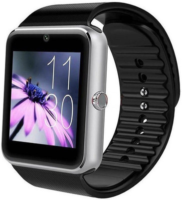 

ALONZO Bluetooth Smartwatch(Black Strap Free Size)