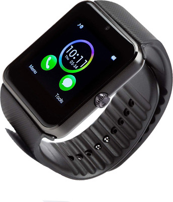

ALONZO Bluetooth S Black Smartwatch(Black Strap Free Size)