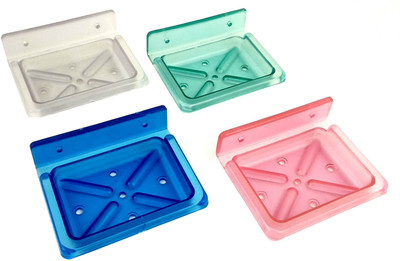 

DECZO Set of 4 Unbreakable Rust Resistant Soap Case with 6 Months Warranty(White,Green,Pink,Blue)