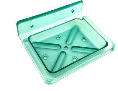 

RoyaL Indian Craft Unbreakable Rust Resistant Green Color Soap Case with(Green)