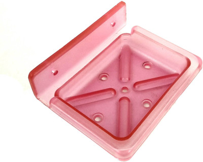 

RoyaL Indian Craft Unbreakable Rust Resistant Pink Color Soap Case with(Pink)