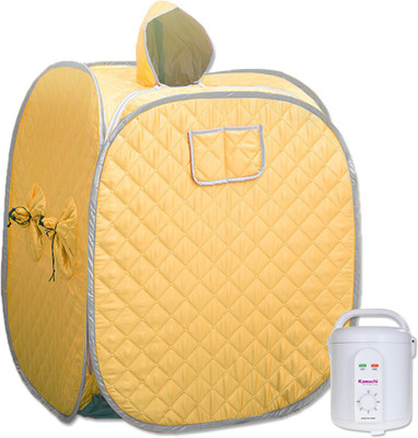 

Kawachi I88-Yellow Leg Foot Knee pain relief Steam Sauna cum Body Sauna Bath Portable Steam Sauna Bath(Yellow)