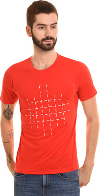 Campus Bunny Graphic Print Men Round Neck Red T-Shirt Flipkart