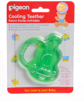 

Pigeon Cooling Teether Guitar For Babies Teether(Multicolor)