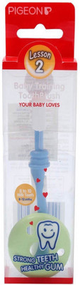 

Pigeon Training Toothbrush L-2 (Blue) Soft Toothbrush