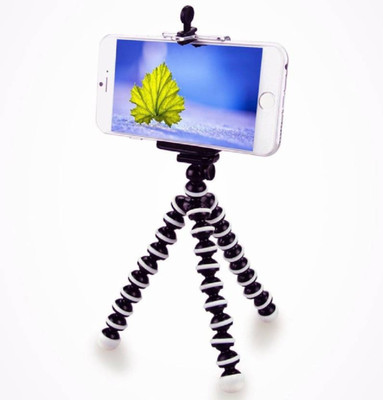 

LIFEMUSIC Universal Flexible 360 Degree Travel Compact Portable Octopus Mobile Phone Snake Style Stand Tripod(Multicolor, Supports Up to 1500 g)
