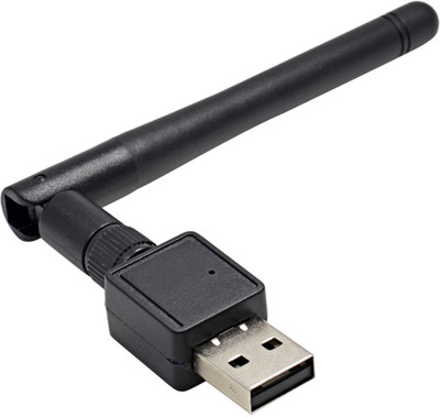 

SCORIA High Quality 2DBI USB wireless lan Network adapter Dongle Network LAN Card receiver mini 802.11N mobile laptop USB Adapter(Black)