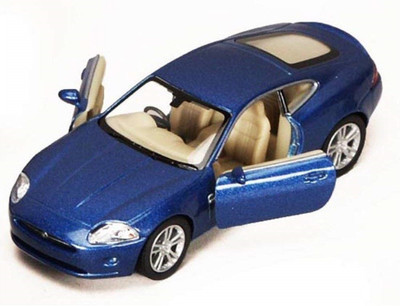 

Assemble Jaguar Xk Coupe, Blue Kinsmart 5321 D 1/38 Scale Diecast Model Toy Car(Multicolor)