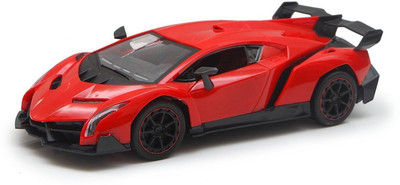 

Assemble 1: 36 Lamborghini Veneno Die Cast Car with Openable Doors, Multi Color(Red)