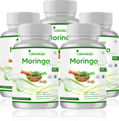 

Oriander 100% Natural & Organic Moringa Extract 500 Mg 60 Capsules(60)