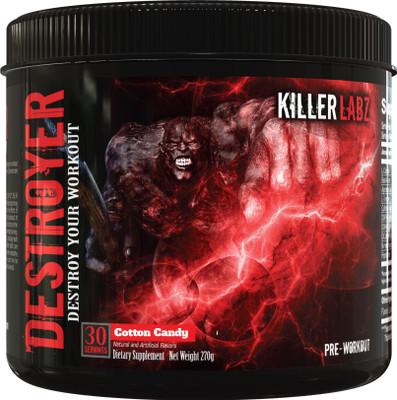 

Killer Labz Destroyer Pre-Workout (Cotton Candy)(270 g)