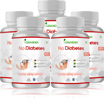 

Oriander 100% Natural & Organic No Diabetes 800 Mg 60 Capsules(350 g)