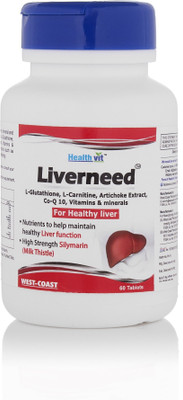 

HealthVit Liverneed 60 Tablets For Healthy Liver(60 No)