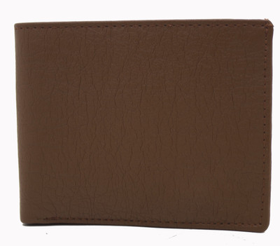 

Nietz Men Brown Artificial Leather Wallet(10 Card Slots)