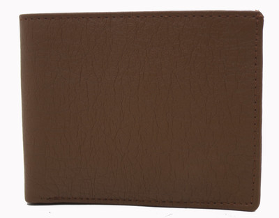

Nietz Men Brown Artificial Leather Wallet(10 Card Slots)