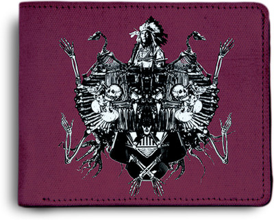 

Sky River Men Multicolor Canvas Wallet(4 Card Slots)