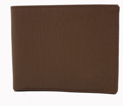 

Nietz Men Brown Artificial Leather Wallet(10 Card Slots)