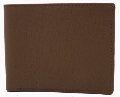 

Nietz Men Brown Artificial Leather Wallet(10 Card Slots)