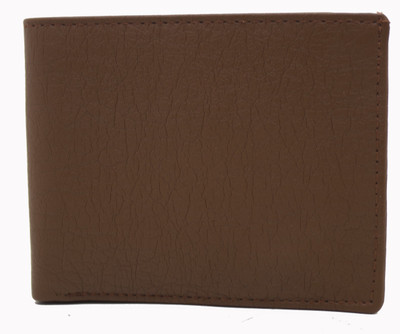 

Nietz Men Brown Artificial Leather Wallet(10 Card Slots)