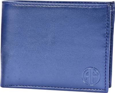 

Deniza Men Casual Blue Artificial Leather Wallet(4 Card Slots)