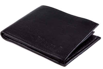 

Wayra Men Black Artificial Leather Wallet(6 Card Slots)