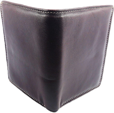 

Rockwell fashion Men Brown Genuine Leather Wallet(8 Card Slots), Dark brown