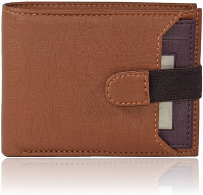 

Ibex Boys Tan Artificial Leather Wallet(6 Card Slots), Tan & brown