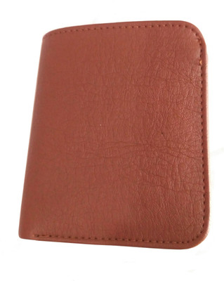 

FS Men Tan Artificial Leather Wallet(7 Card Slots)