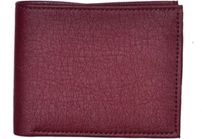 

sc Men Brown Genuine Leather Wallet(3 Card Slots)