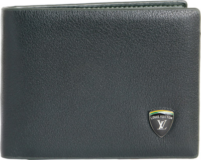 

LV Men Green Artificial Leather Wallet(7 Card Slots)