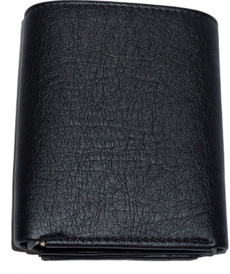 

APF COLLECTION Men Black Genuine Leather Wallet(5 Card Slots)