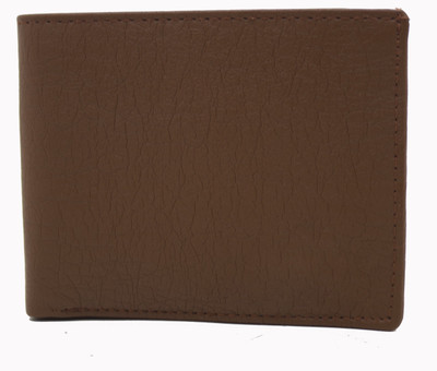 

Nietz Men Brown Artificial Leather Wallet(10 Card Slots)