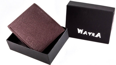 

Wayra Men Brown Artificial Leather Wallet(9 Card Slots)