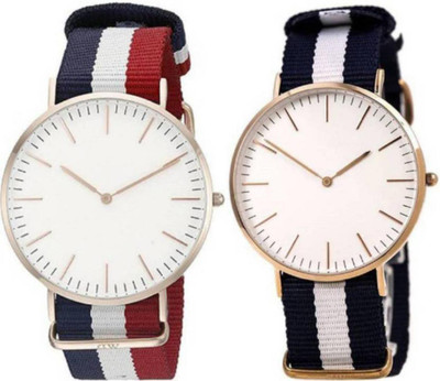 

PMAX D.W MULTICOLOR OF 2 NEW STYLISH FOR Watch - For Men