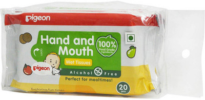 

Pigeon Hand And Mouth Wipes 20 Pieces - Pack Of 2(2 Pieces)