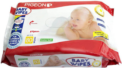 

Pigeon Baby Wipes Chamomile (80 Sheets)
