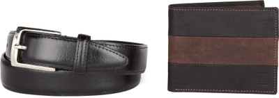 U+N Belt, Wallet Combo(Black)