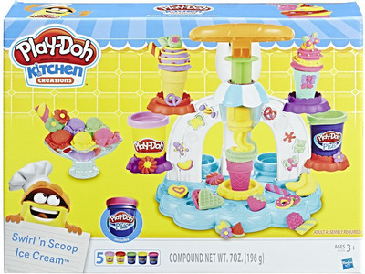 

Play-Doh Kitchen Creations - Swirl N Scoop Ice Cream