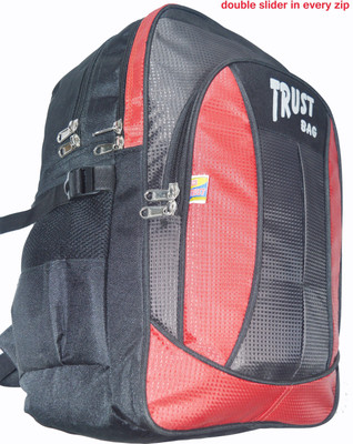 

Trust Bag Emporium Big Back Pack School, College, Official Pitthu Bag (Triangle ) 36 L Backpack(Red)