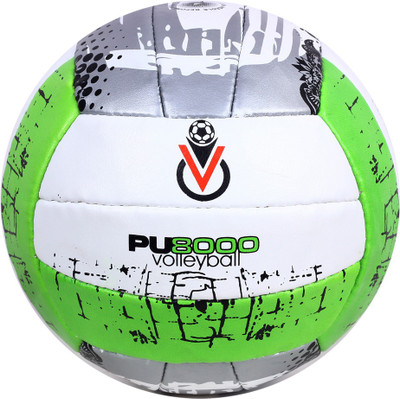 

VINAYAK PU GREEN 8000 Volleyball - Size: (Pack of 1, Green