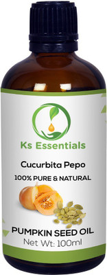 

Ks Essentials 100% Pure & Natural Therapeutic Grade Pumpkin Seed Oil (100ml)(100 ml)