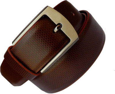 

vrom Men Formal Brown Artificial Leather Belt