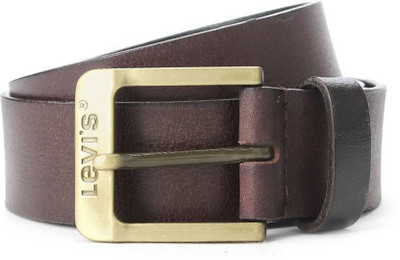 

Levi's Men Casual Brown Genuine Leather Belt