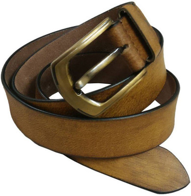 

vrom Men Casual Brown Genuine Leather Belt