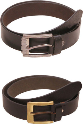 

Lee Topper Men Casual, Evening, Formal, Party Black Artificial Leather Belt