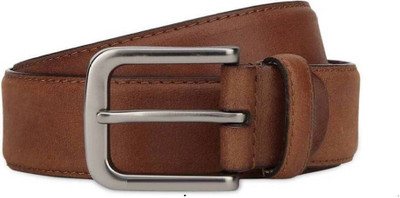 

vrom Men Casual Brown Genuine Leather Belt